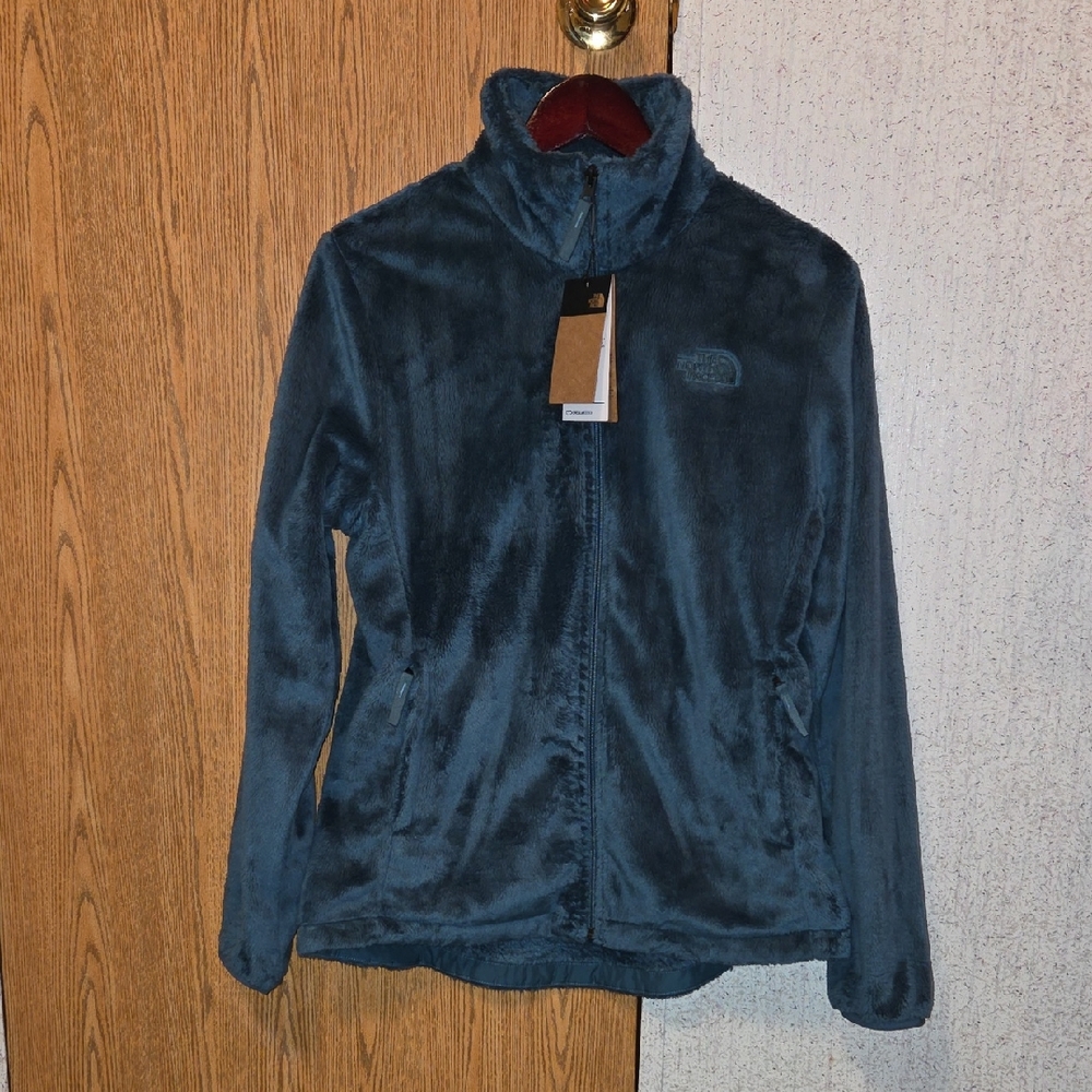 ⭐️ NWT ⭐️ Women's teal colored Northface Osito Jacket. Large.